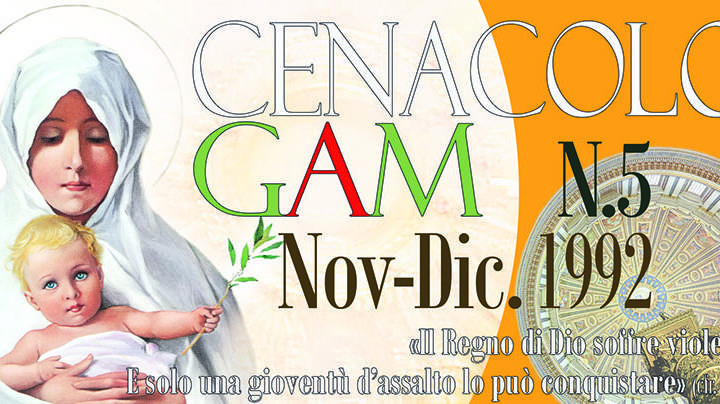 CenacoloGAM – Novembre-Dic. 1992