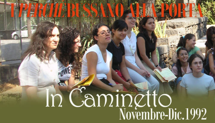 In Caminetto: Novembre-Dic.1992