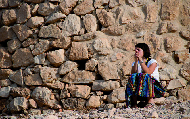 Gesù era guidato dallo Spirito nel deserto, per quaranta giorni, tentato dal diavolo (Lc 4,1-2).