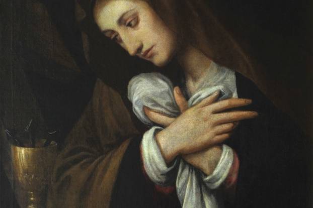 CON GESÙ FLAGELLATO, OLTRAGGIATO CHE INCONTRA SUA MADRE